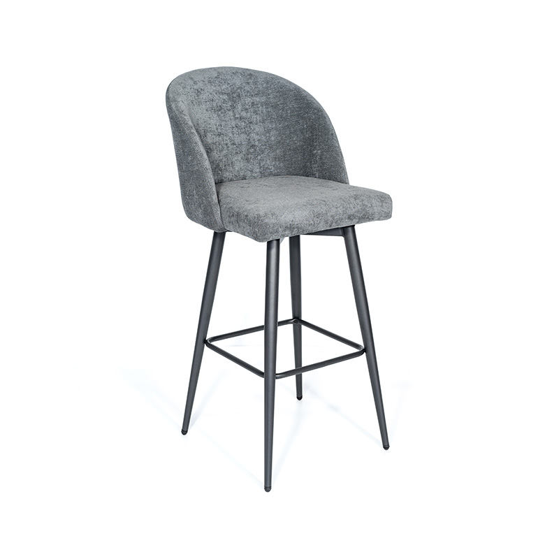 Sedia da bar/sgabelli per gambe classiche per tubi in acciaio per sala da pranzo